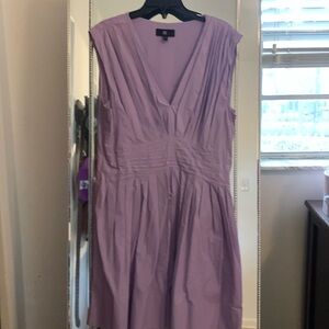 Banana Republic purple dress, short and modern